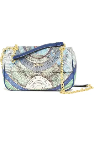 Gattinoni Femme, Sacs, Multicolore, Taille: ONE Size Rabat Planetarium Chaîne PVC Cuir