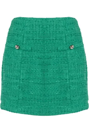 Guess Femme, Jupes, Vert, Taille: 38 FR Jupe Classique