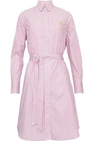 Inès de la Fressange Femme, Robes, Rose, Taille: 38 FR Amour Robe Chemise
