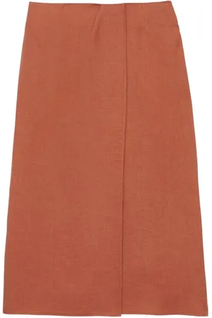 Inès de la Fressange Femme, Jupes, Brun, Taille: 36 FR Jupe Aurelie