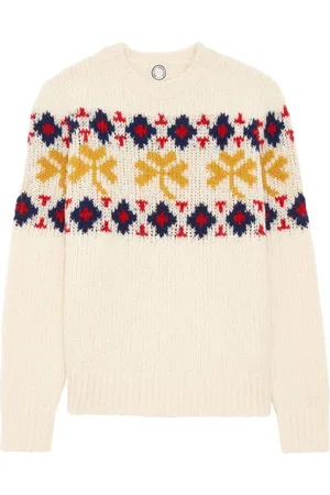 Inès de la Fressange Femme, Pulls, Blanc, Taille: 44 FR Joia ecru jumper - Pull Joia ecru