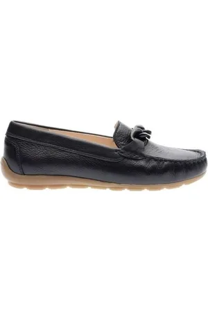 ARA Femme, Chaussures, Bleu, Taille: 41 EU Mocassins en Cuir Bleu pour Femmes