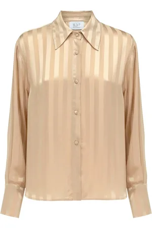 MVP Wardrobe Femme, Blouses et Chemises, , Taille: 36 FR Chemise en viscose à rayures verticales