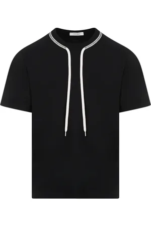 CRAIG GREEN Homme, Tops, Noir, Taille: L T-shirt Noir en Dentelle