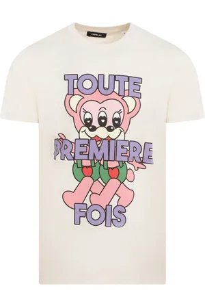 EgonLab Homme, Tops, , Taille: L T-shirt en coton rose clair