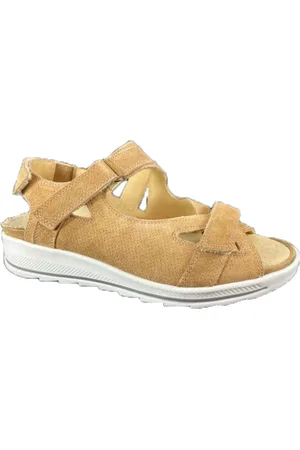 Durea Femme, Chaussures, Brun, Taille: 40 EU Sandales plates pour femmes