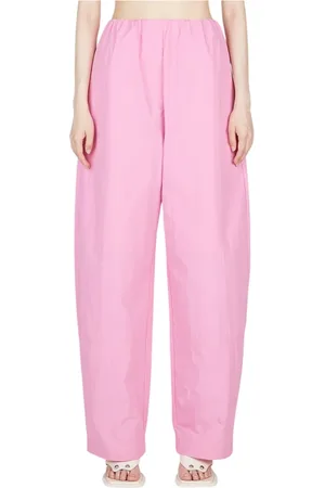 Paris Georgia Femme, Pantalons, Rose, Taille: 38 FR Pantalon de survêtement Cocoon en mélange de coton