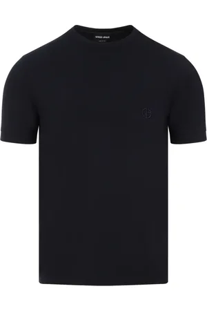 Giorgio Armani Homme, Tops, Bleu, Taille: XL T-shirt Bleu Marine
