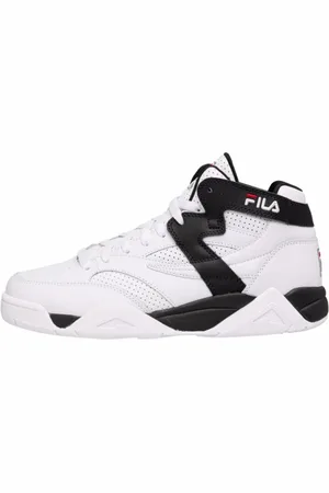 Fila Homme, Chaussures, Blanc, Taille: 45 EU Baskets Mid Élégantes pour Homme