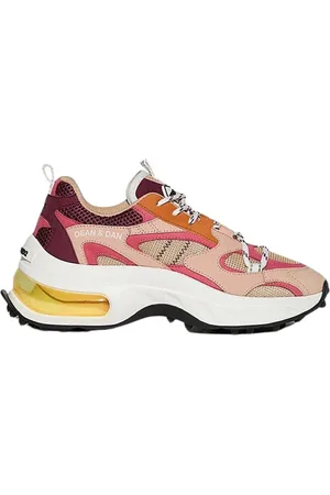 Dsquared2 Femme, Chaussures, Rose, Taille: 36 EU Bubble Baskets