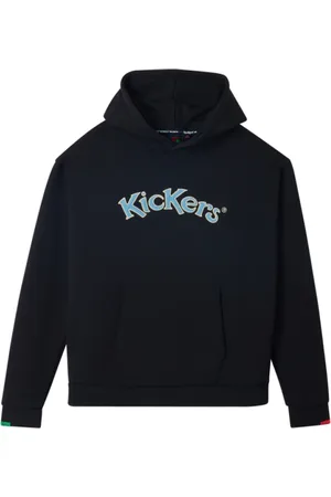 Kickers Femme, Sweatshirts et sweats à capuche, Noir, Taille: 40 FR Sweat à capuche Arch élégant