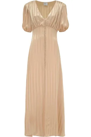 MVP Wardrobe Femme, Robes, , Taille: 34 FR Robe longue rayée en viscose