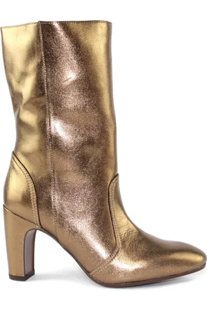Chie Mihara Femme, Chaussures, Jaune, Taille: 37 EU Bottines à Talon Élégantes