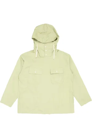 ENGINEERED GARMENTS Homme, Vestes, Vert, Taille: XS Cagoule Militaire Veste Légère