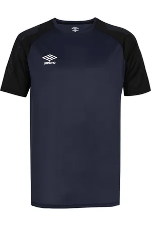 Umbro Homme, Tops, Bleu, Taille: L T-shirt en polyester Teamwear