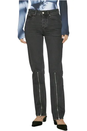Eytys Femme, Jeans, Noir, Taille: W27 Jeans à fermeture éclair aux poignets