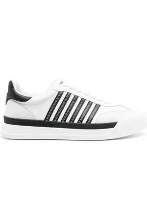 Dsquared2 Femme, Chaussures, Multicolore, Taille: 40 EU Baskets en cuir de luxe