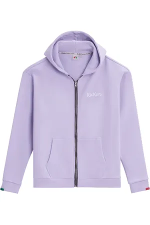 Kickers Homme, Sweatshirts et sweats à capuche, Violet, Taille: L Sweat à Capuche Élégant
