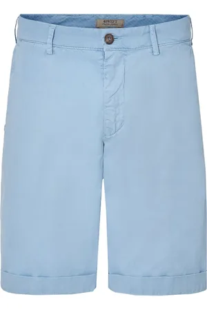 40 Weft Homme, Shorts, Bleu, Taille: S Shorts Bermuda Casual pour Homme