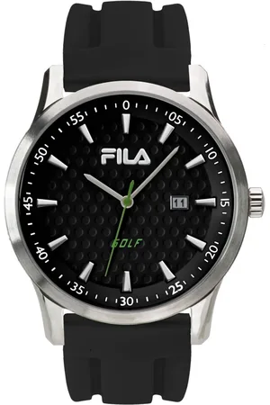 Fila Homme, Accessoires, Noir, Taille: ONE Size Montre de Golf Homme Élégante et Ponctuelle