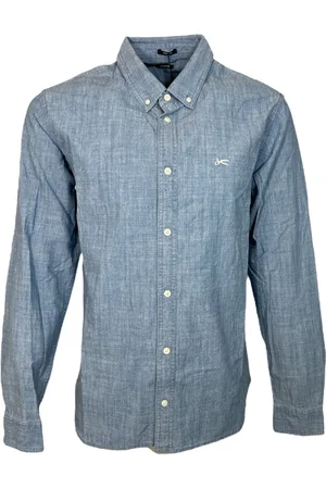 Denham Homme, Chemises, Bleu, Taille: XL Chemise Chambray Light