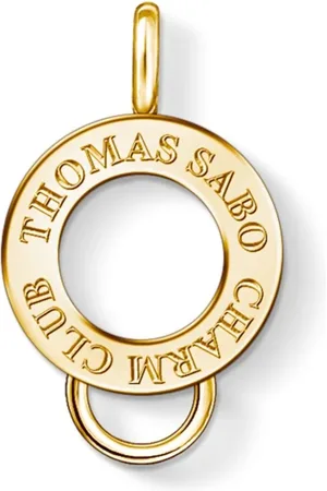 Thomas Sabo Unisex, Accessoires, Jaune, Taille: ONE Size Bijoux en Argent Plaqué Or