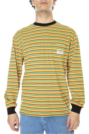 ARIES Homme, Tops, Vert, Taille: M Haut à manches longues élégant