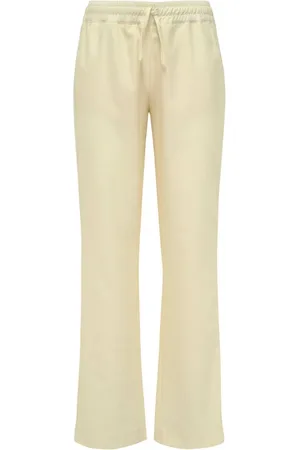 MVP Wardrobe Femme, Pantalons, , Taille: 38 FR Pantalon Large en Laine avec Cordon