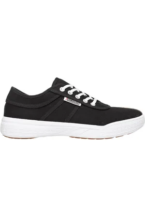 Kawasaki Homme, Chaussures, Noir, Taille: 41 EU Baskets en Toile Légères Semelle Élastique