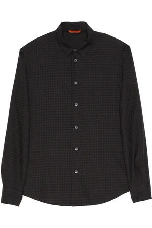 BARENA Homme, Blouses et Chemises, Noir, Taille: L Chemise Classique Homme