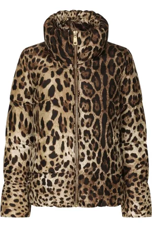 Dolce & Gabbana Femme, Vestes, Brun, Taille: 36 FR Manteaux Sportswear
