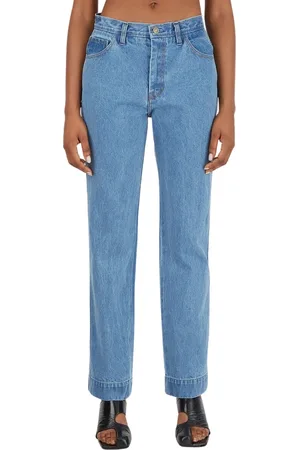 REJINA PYO Femme, Jeans, Bleu, Taille: 36 FR Jeans droits classiques
