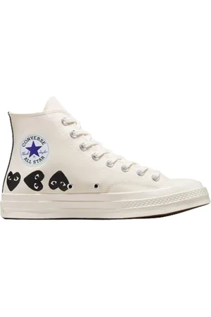 Comme des Garçons Homme, Chaussures, Blanc, Taille: 44 EU Baskets Cœur Chuck 70 Multi