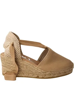 Gaimo Femme, Chaussures, , Taille: 39 EU Sandale Espadrille avec Fermeture à Ruban
