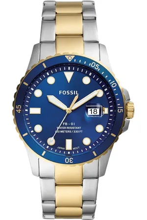 Fossil Homme, Accessoires, Multicolore, Taille: ONE Size Neutra Chrono Montre en Acier Inoxydable
