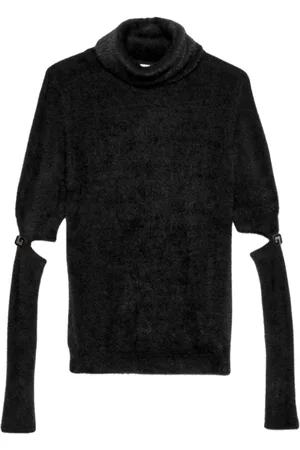 GAËLLE Femme, Tops, Noir, Taille: 42 FR Edgy Cut Out Pullover