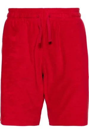 Vilebrequin Homme, Shorts, Rouge, Taille: S Shorts en terry avec poches latérales et arrière
