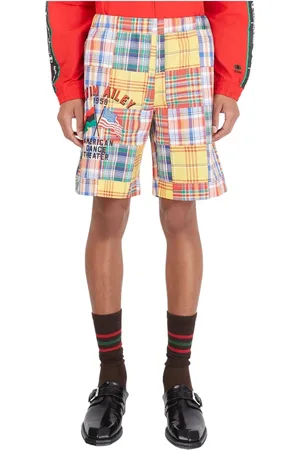 Champion Homme, Shorts, Multicolore, Taille: M Shorts Bermuda à carreaux
