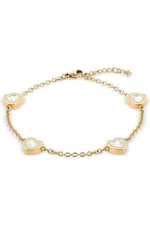 Bering Femme, Accessoires, Jaune, Taille: ONE Size Bracelet Arctic Symphony Or Brillant