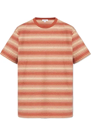 Norse projects Homme, Tops, Rouge, Taille: S T-shirt Johannes