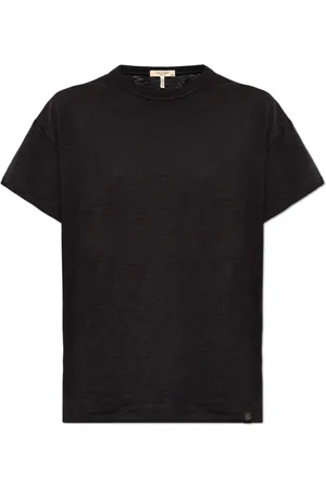 RAG&BONE Femme, Tops, Noir, Taille: 36 FR T-shirt en coton Pima