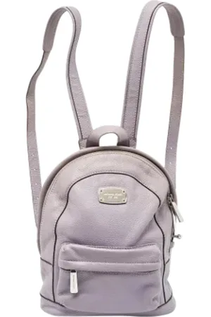 Michael Kors Femme, Pre-owned, Violet, Taille: ONE Size Pre-owned Cuir sacs-dos