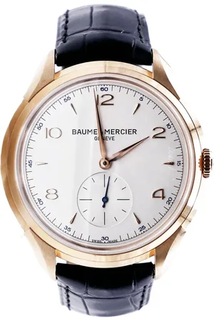 Baume et Mercier Homme, Accessoires, Jaune, Taille: ONE Size Montre pour homme Clifton