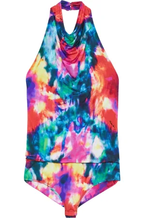 Patrizia Pepe Femme, Tops, Bleu, Taille: 40 FR Haut Body Art Élégant