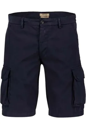 40 Weft Homme, Shorts, Bleu, Taille: M Cargo Bermuda Shorts