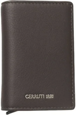 Cerruti 1881 Homme, Accessoires, Brun, Taille: ONE Size Portefeuille Homme en Cuir avec Porte-cartes