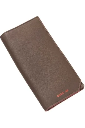 Cerruti 1881 Homme, Accessoires, Brun, Taille: ONE Size Portefeuille Homme en Cuir avec Porte-cartes