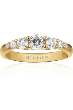 Sif Jakobs Femme, Accessoires, Jaune, Taille: 60 MM Rings