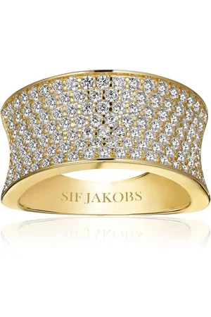 Sif Jakobs Femme, Accessoires, Jaune, Taille: 60 MM Rings