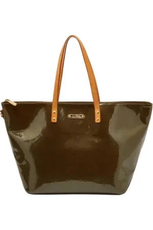LOUIS VUITTON Femme, Pre-owned, Vert, Taille: ONE Size Pre-owned Cuir cabas